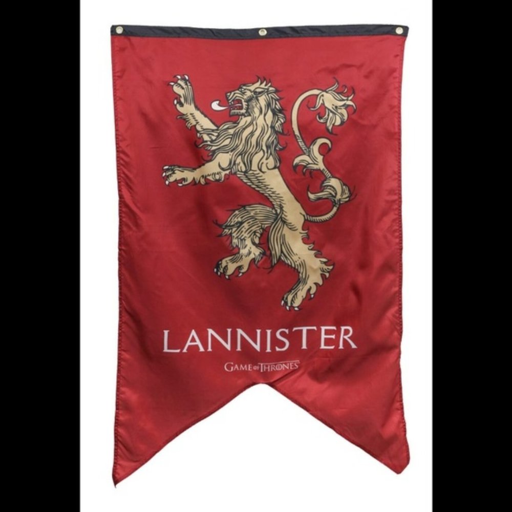 Huge! GAME OF THRONES Lannister Banner